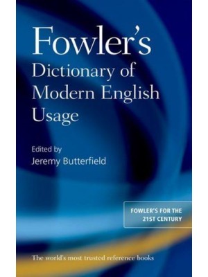 Fowler's Dictionary of Modern English Usage