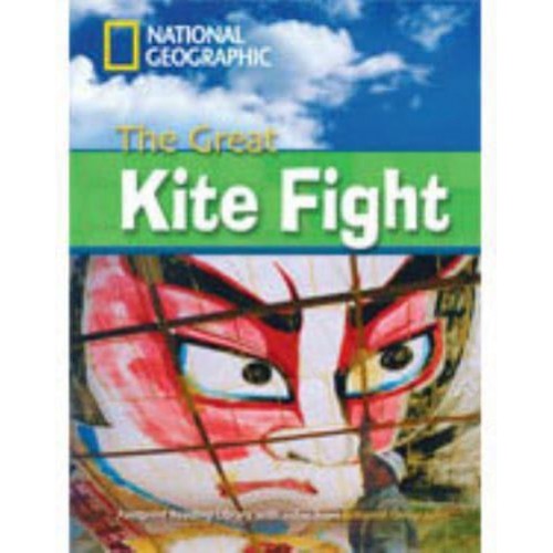 The Great Kite Fight + Book With Multi-ROM Footprint Reading Library 2200