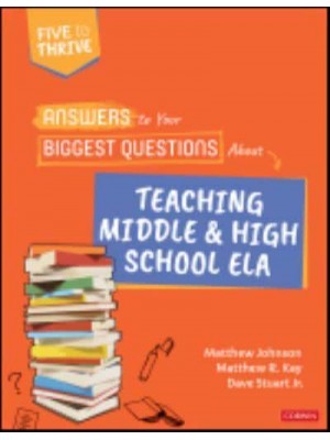 Answers to Your Biggest Questions About Teaching Middle and High School ELA - Five to Thrive
