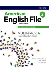 American English File: Level 3: Student Book/Workbook Multi-Pack A With Online Practice