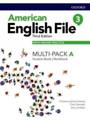 American English File: Level 3: Student Book/Workbook Multi-Pack A With Online Practice