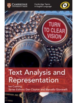 Text Analysis and Representation - Cambridge Topics in English Language