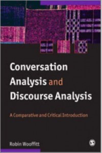 Conversation Analysis and Discourse Analysis