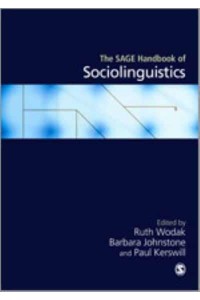 The SAGE Handbook of Sociolinguistics