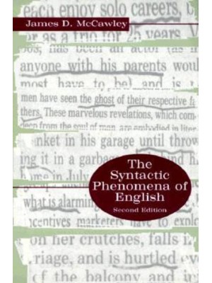 The Syntactic Phenomena of English