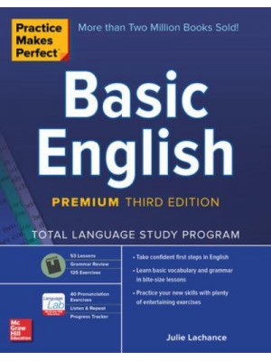 Practice Makes Perfect: Basic English, Premium Third Edition