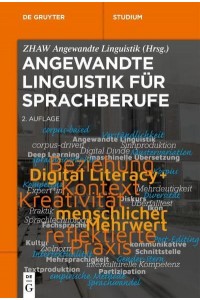 Angewandte Linguistik Für Sprachberufe - De Gruyter Studium