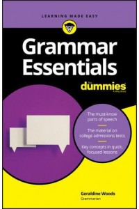 Grammar Essentials For Dummies