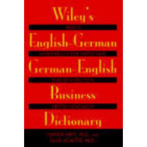 Wiley's English-German, German-English Business Dictionary