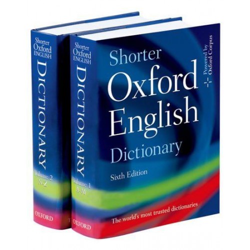 Shorter Oxford English Dictionary On Historical Principles
