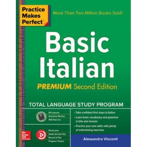 Practice Makes Perfect: Basic Italian, Premium Second Edition