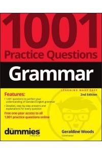 1,001 Grammar Practice Questions for Dummies