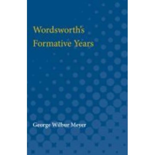 Wordsworth's Formative Years