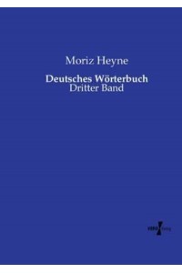 Deutsches Wörterbuch:Dritter Band
