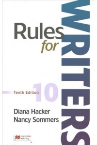 Rules for Writers (Paperbound)