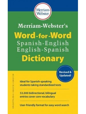 Merriam-Webster's Word-for-Word Spanish-English Dictionary