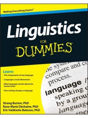Linguistics for Dummies