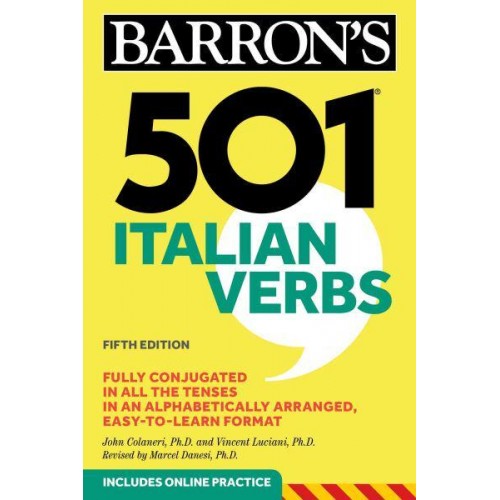 501 Italian Verbs - Barron's 501 Verbs