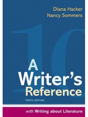 A Writer's Reference With Writing About Literature