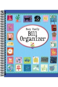 Busy Family Bill Organizer