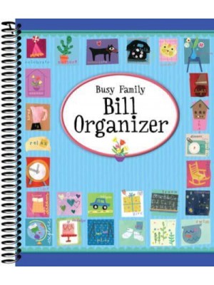 Busy Family Bill Organizer