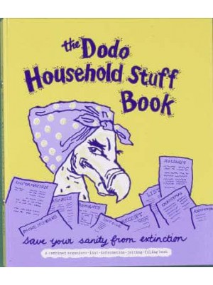 Dodo Household Stuff Book A Combined Organiser-List-Information-Jotting-Filing Book