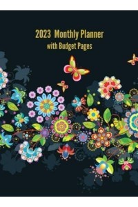 2023 Monthly Planner With Budget Pages Budget/Finance Planner