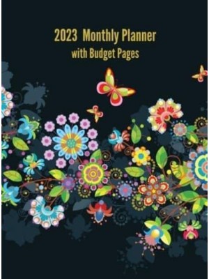 2023 Monthly Planner With Budget Pages Budget/Finance Planner