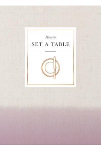 How to Set a Table