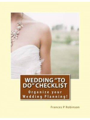 Wedding to Do Checklist