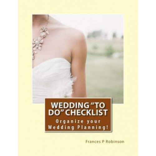 Wedding to Do Checklist