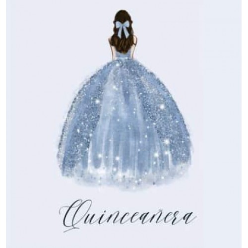 Quinceañera guest book, Mis Quince Anos Guest book, birthday party guest book to sign