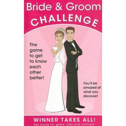 Bride & Groom Challenge The Game of Who Knows Who Better (Winner Takes All)