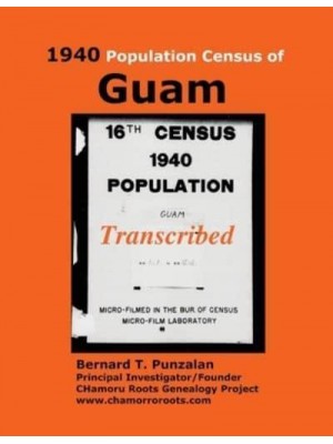 1940 Population Census of Guam Transcribed