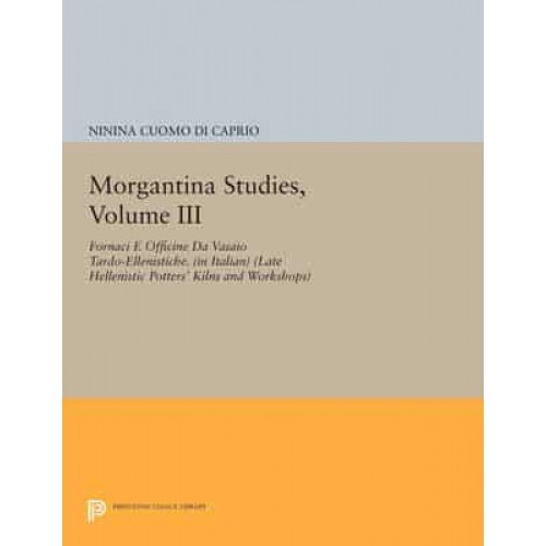 Fornaci E Officine Da Vasaio Tardo-Ellenistiche Late Hellenistic Potters' Kilns and Workshops - Morgantina Studies