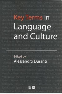 Key Terms in Language and Culture
