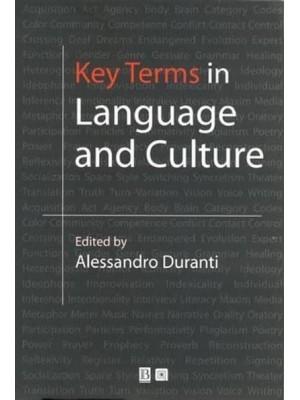 Key Terms in Language and Culture