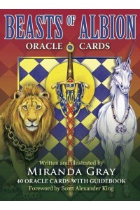 Beasts of Albion Oracle Cards 40 Oracle Cards With Guidebook