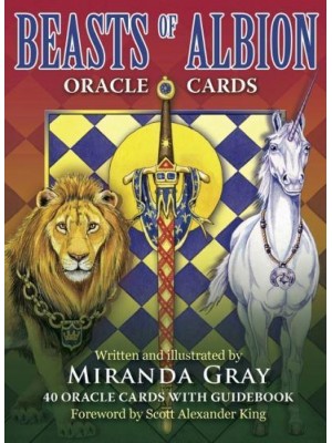 Beasts of Albion Oracle Cards 40 Oracle Cards With Guidebook