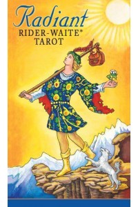 Radiant Rider-Waite Tarot Deck 78 Beautifully Illustrated Cards and Instructional Booklet