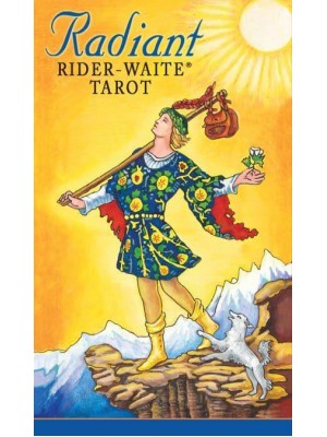 Radiant Rider-Waite Tarot Deck 78 Beautifully Illustrated Cards and Instructional Booklet