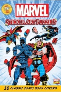 Marvel Sticker Art Puzzles - Sticker Art Puzzles