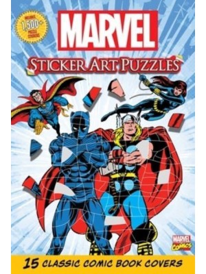 Marvel Sticker Art Puzzles - Sticker Art Puzzles