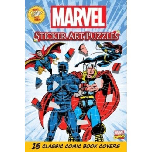 Marvel Sticker Art Puzzles - Sticker Art Puzzles