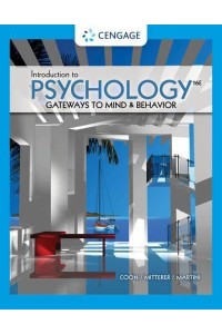 Introduction to Psychology Gateways to Mind and Behavior