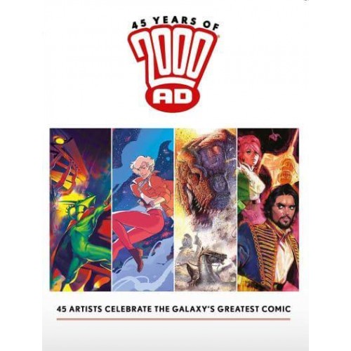 45 Years of 2000 AD Anniversary Art Book
