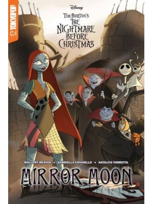The Nightmare Before Christmas Mirror Moon Graphic Novel - Disney Manga