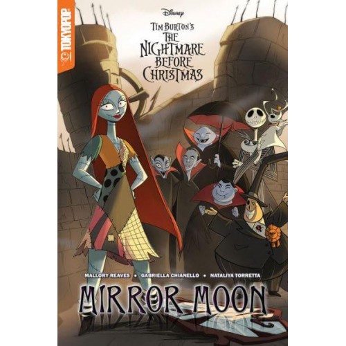 The Nightmare Before Christmas Mirror Moon Graphic Novel - Disney Manga