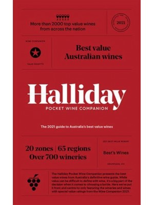 Halliday Pocket Wine Companion The 2021 Guide to Australia's Best Value Wines
