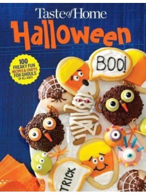 Taste of Home Halloween Mini Binder 100+ Freaky Fun Recipes & Crafts for Ghouls of All Ages - Toh Mini Binder